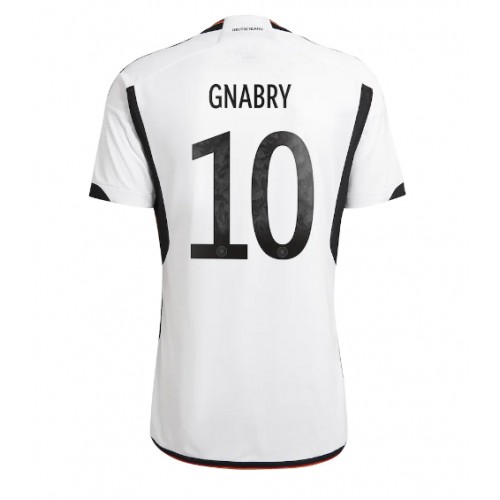 Tyskland Serge Gnabry #10 Hjemmedrakt VM 2022 Kortermet